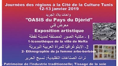 Photo of Journées des régions : Exposition sur Nefta