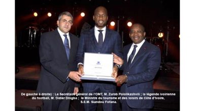 Photo of Didier Drogba Ambassadeur du tourisme