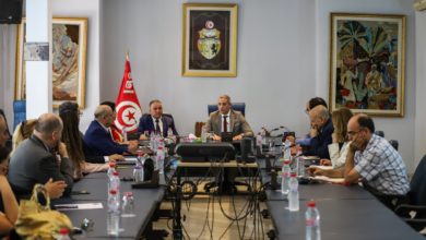 Photo of LE MINISTRE REÇOIT LE NOUVEAU BE DE LA FTAV